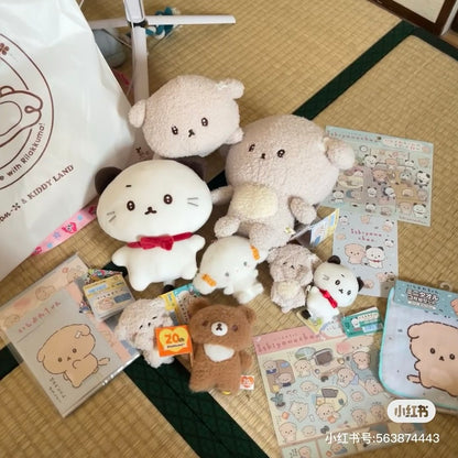 Ishiyowachan｜Cat Mascot Holder /Plush Keychain｜100×85×70mm approx.