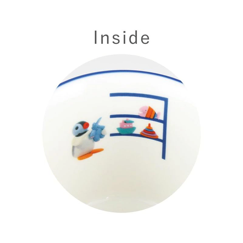 Pingu｜Color Line Measuring Mug｜200ml