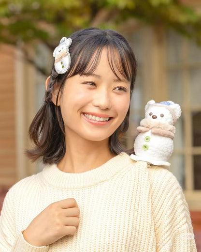 Disney｜winter Duffy Mascot Holder /Plush Keychain