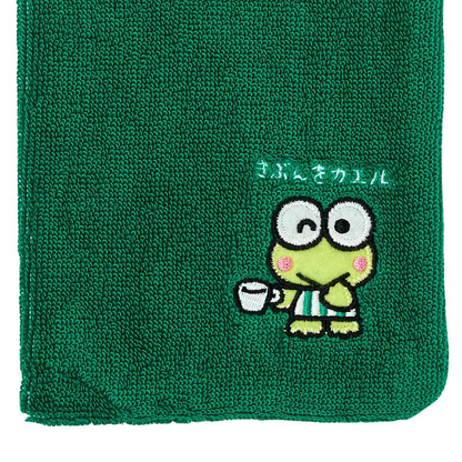 Sanrio｜Everyday Kero Kero Keroppi Frog Absorbent Pouch for Umbrella &amp; Water Bottle｜2.5×1×25cm approx.