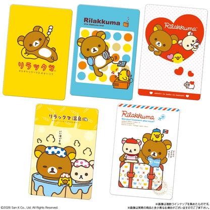 Rilakkuma｜Bandai Candy Rilakkuma Card Wafer mystery bag/blind box/All 30 types｜1pcs
