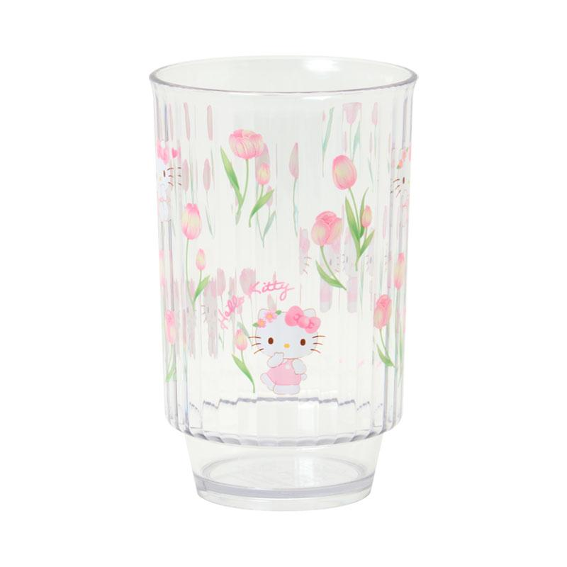 Sanrio｜Watercolor Flower Clear Tumbler (L)｜520ml
