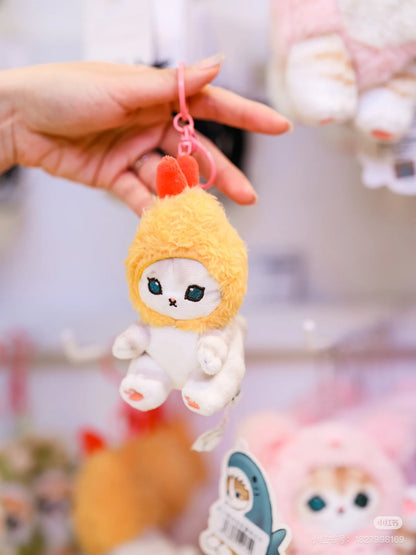 Mofusand｜Fried Shrimp Mascot Holder /Plush Keychain｜140×70×90mm approx.