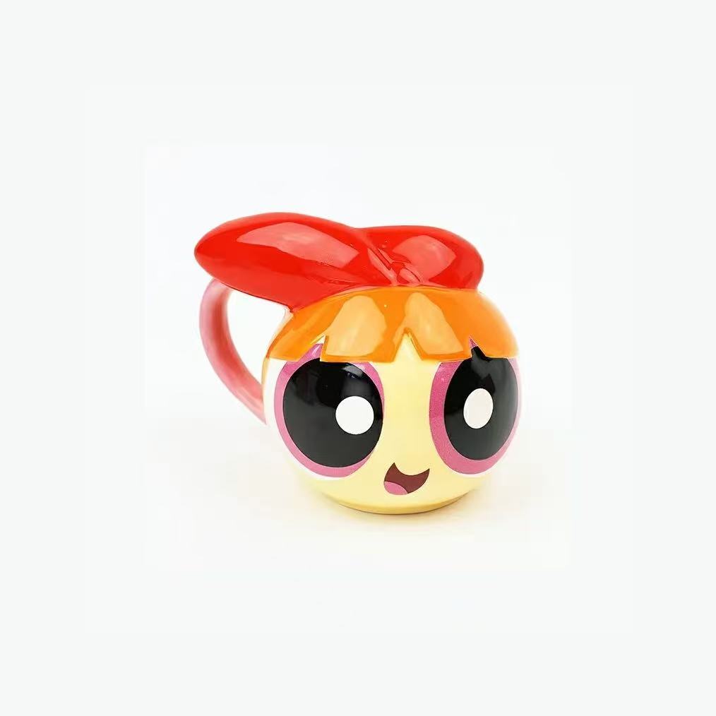 Powerpuff Girls｜ Face Mug Blossom Mug｜340ml