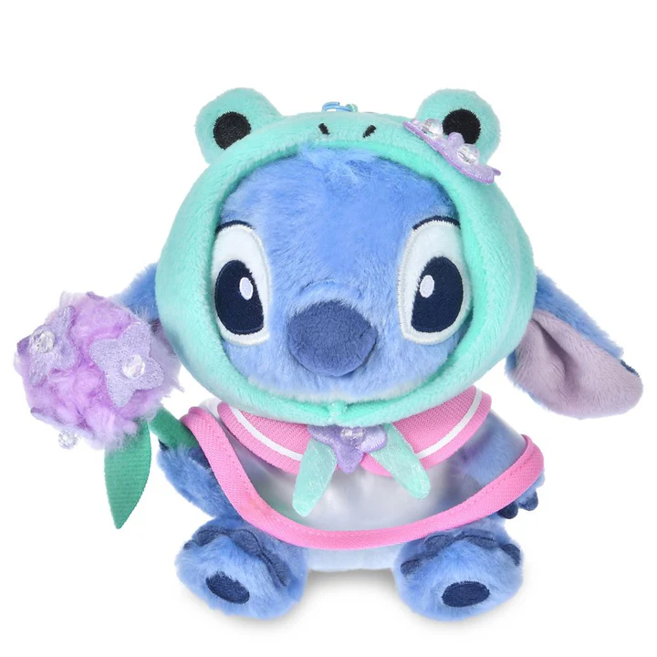 Disney｜ENJOY RAIN Mascot Holder /Plush Keychain｜H18×W12.5×D8.5cm approx.