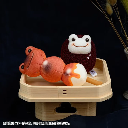Pickles the Frog｜Tsukimi Mascot Holder /Plush Keychain