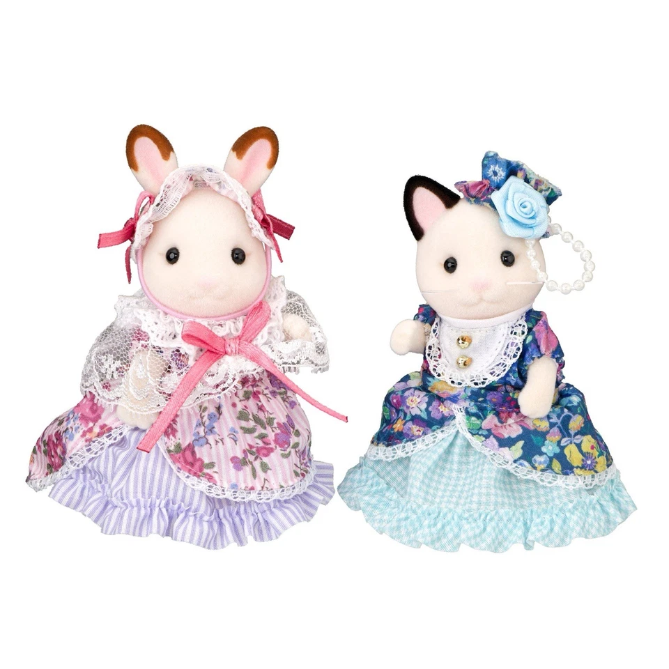 【limit 1】SylvanianFamilies｜Liberty Print Floral Garden Pair Set