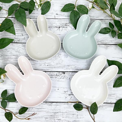 Miffy｜Matte Pink Die-Cut Plate（S）｜110 x 150 x 20mm approx.