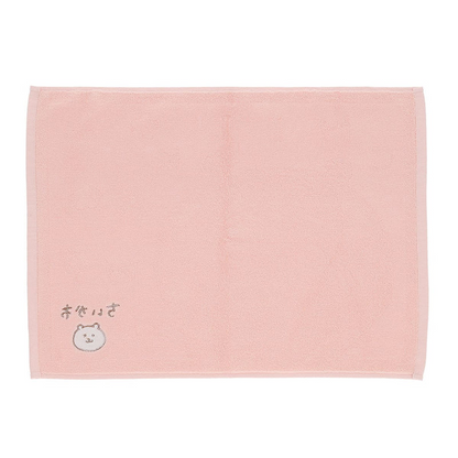 Chiikawa 吉伊卡哇｜Embroidery Jacquard Mat抗菌抑菌防臭100%棉刺绣浴巾/浴垫/毛巾｜约H450 x W600mm