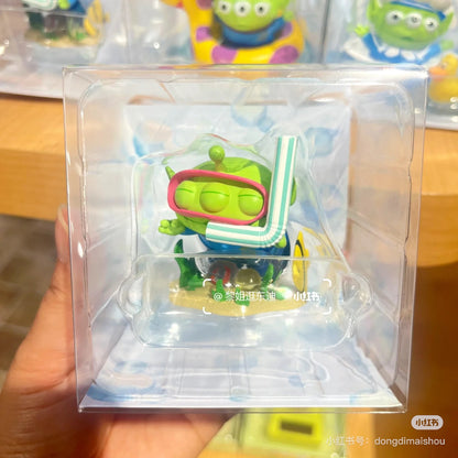 Disney｜Little Green Men/Alien Mascot Summer Figure｜H5 x W 4.5 x D4 (cm) approx.