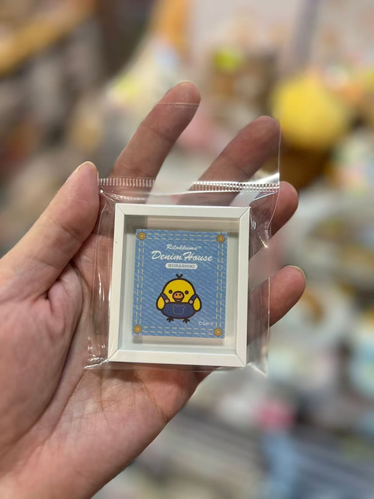 Rilakkuma｜Kurashiki Denim House Mini Magnet｜1 piece