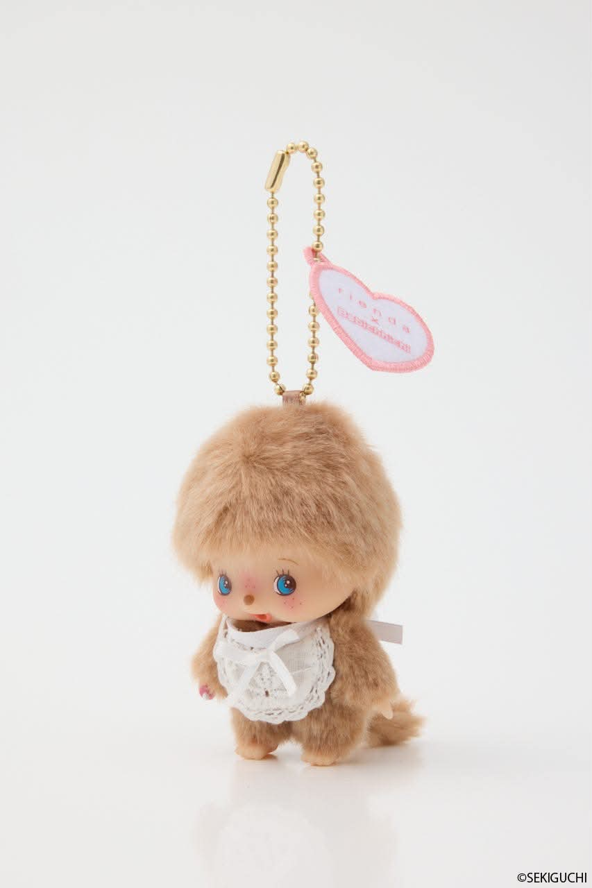 【limit 1】Monchhichi｜rienda X Bebichhichi Mascot Holder /Plush Keychain