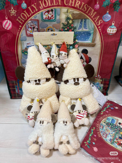 Disney迪士尼 ｜Merry Lil RingRing Mickey东迪2024圣诞精灵妖精米奇系列斜挎包/零钱包/收纳包