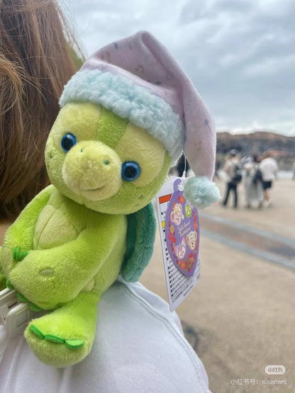 Disney迪士尼｜2024东迪秋日睡衣派对Olu小龟毛绒挂件/趴趴夹/肩夹
