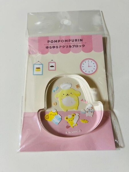 Sanrio｜Pompompurin 30th Anniversary POP UP Sweets Party acrylic block