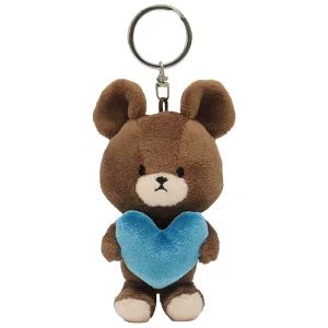 The bear’s school｜Favorite Color Mascot Holder /Plush Keychain｜ 6.5cm x 4cm x 11cm approx.