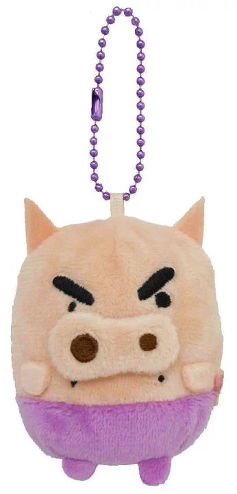 Crayon shin-chan｜Ball Chain Beanbag Mascot Holder /Plush Keychain｜60x65x55mm approx.