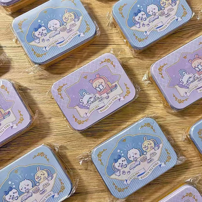 Chiikawa｜Tea Time Canned Memo｜ H80×W110×D26mm approx.