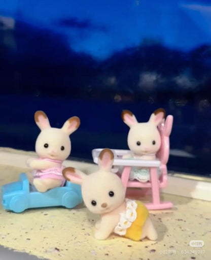 SylvanianFamilies｜Baby house Baby Chair Chocolate Rabbit B-31