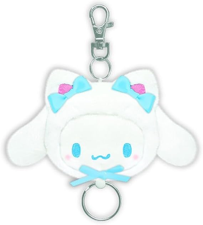 Sanrio｜White Cat Baby Mascot Reel Keychain｜130 x 80 x 40 mm approx.