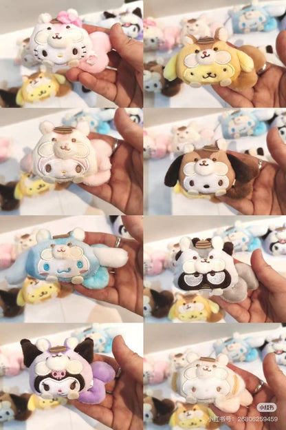 Sanrio｜Squirrel series Characters Plush Badge mystery bag/blind box/All 8 types｜1pcs