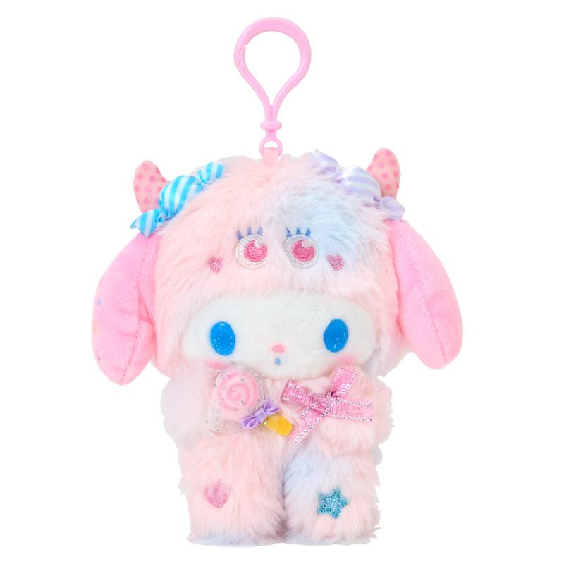 Sanrio｜Colorful Pop Monster Mascot Holder /Plush Keychain｜W12.5 x D7.5 x H14.5cmm approx.