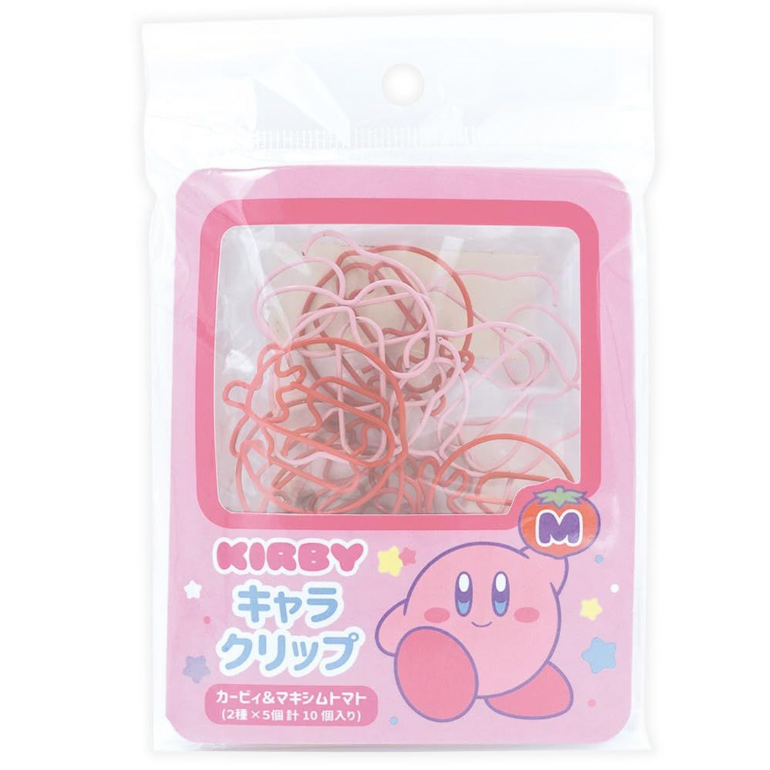 Kirby星之卡比｜OST Kirby Of The Stars Character Clip Kirby/Waddle Dee星之卡比/瓦力豆可爱造型回形针/别针/书夹｜约1.0 x 10.0 x 12.0cm