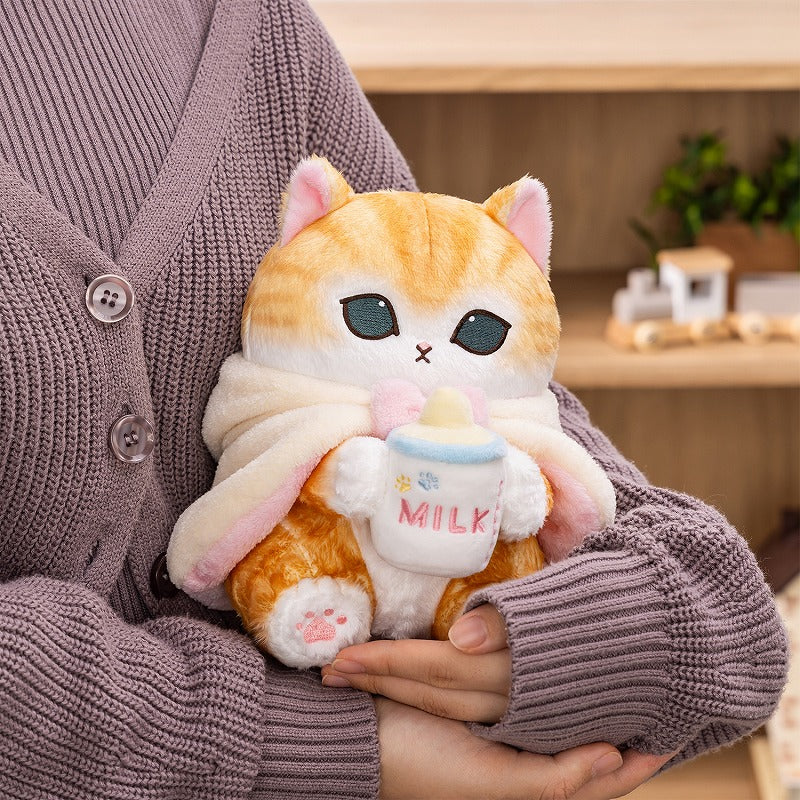 Mofusand｜Fluffy Poncho Hoodie Naughty Dinosaur Plush Dolls/Plush Toy｜225×195×260mm approx.