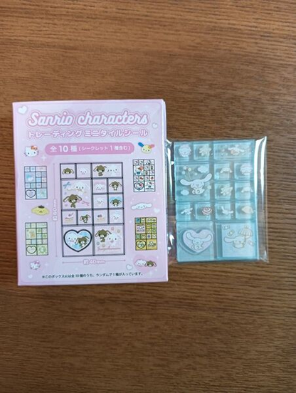 Sanrio｜Mini Tile Stickers mystery bag/blind box/All 10 types｜1pcs