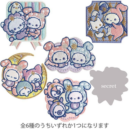 Sentimental Circus｜San-X Secret Embroidered Brooch-Spica and the Child of the Constellation Blind Box/All 6 types｜1pcs