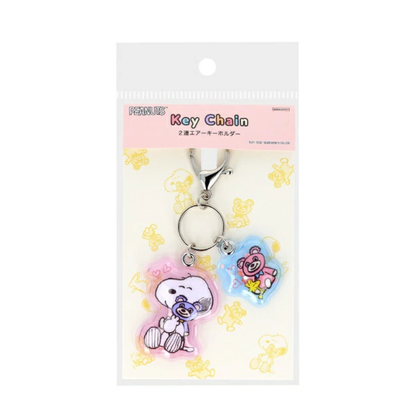 Snoopy｜Peanuts Air Keychain｜W50 x H60mm approx.