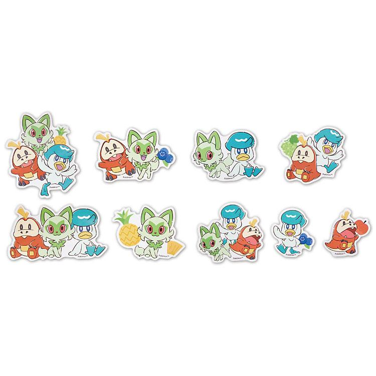 Pikachu｜Decorative Sticker-Fruit ｜9 piece