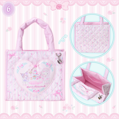 Sanrio｜Fairy Tale Party Mini Tote Bag｜17×7×21cm approx.
