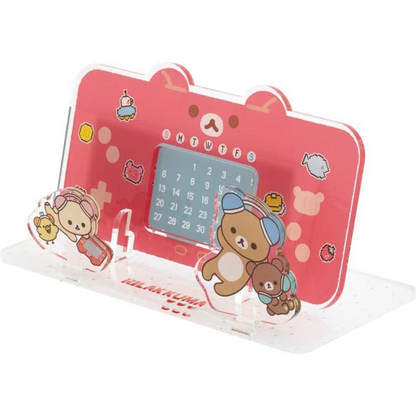 Rilakkuma｜Gaming Pixel Art Perpetual Calendar｜75×155mm approx.