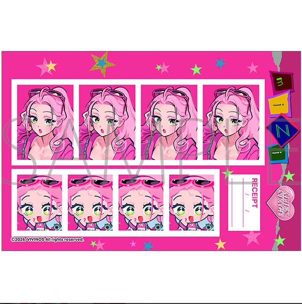 Alien Stage｜Find your Plus One! ID Photo Style Sheet｜15.2×10.2cm approx.