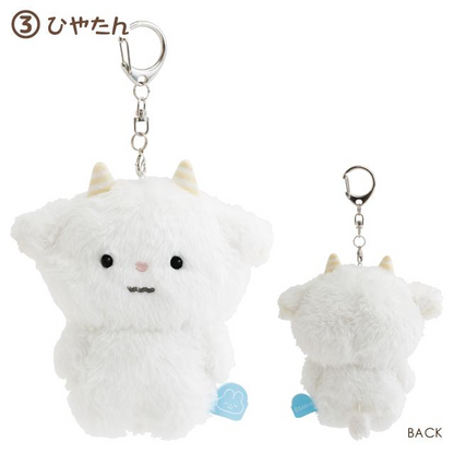 San-X｜Pokantotan Simple Mascot Holder /Plush Keychain｜85×65×35mm approx.