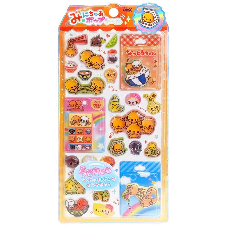 Q-LiA｜Crux Miniature Pop Sticker｜200×95×7mm approx.