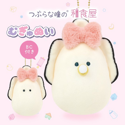 和食屋｜蝴蝶结可爱牡蛎生蚝宝宝挂件/包挂/超好捏｜约W9 x H12 x D5 (cm)