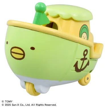 Tomica｜Sumikkogurashi Dreaming Boat Penguin｜78 x 41 x 39mm approx.