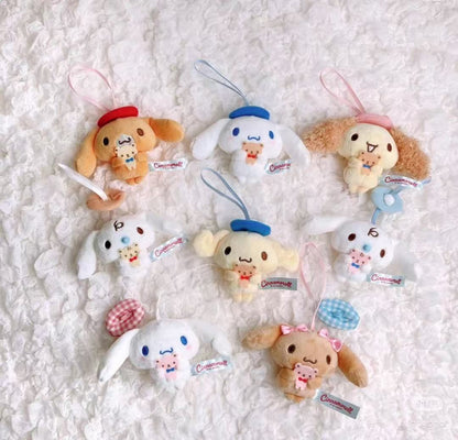 Sanrio｜Cinnamoroll with the Bear Plush Keychain mystery bag/blind box/All 8 types｜1pcs