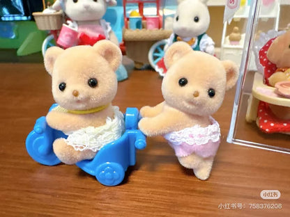 SylvanianFamilies｜ Biscuit Bear Twins Doll