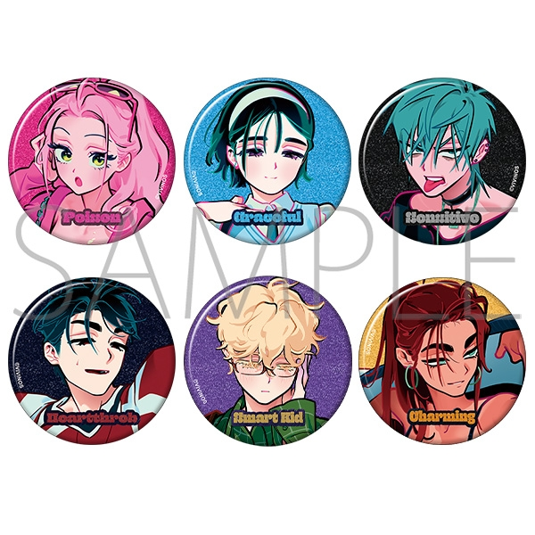 Alien Stage｜Find your Plus One!Glitter Can Badge Collection mystery bag/blind box/All 6 types｜1pcs