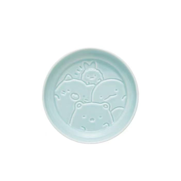 Sumikko gurashi｜Anytime Sushi Embossed Soy Sauce Plate｜20×Φ90mm approx.