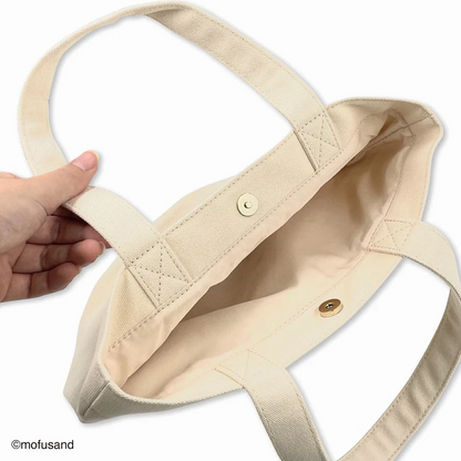 Mofusand｜Mini Tote bag softly (Panda)｜H380 x W300 x D150mm approx.