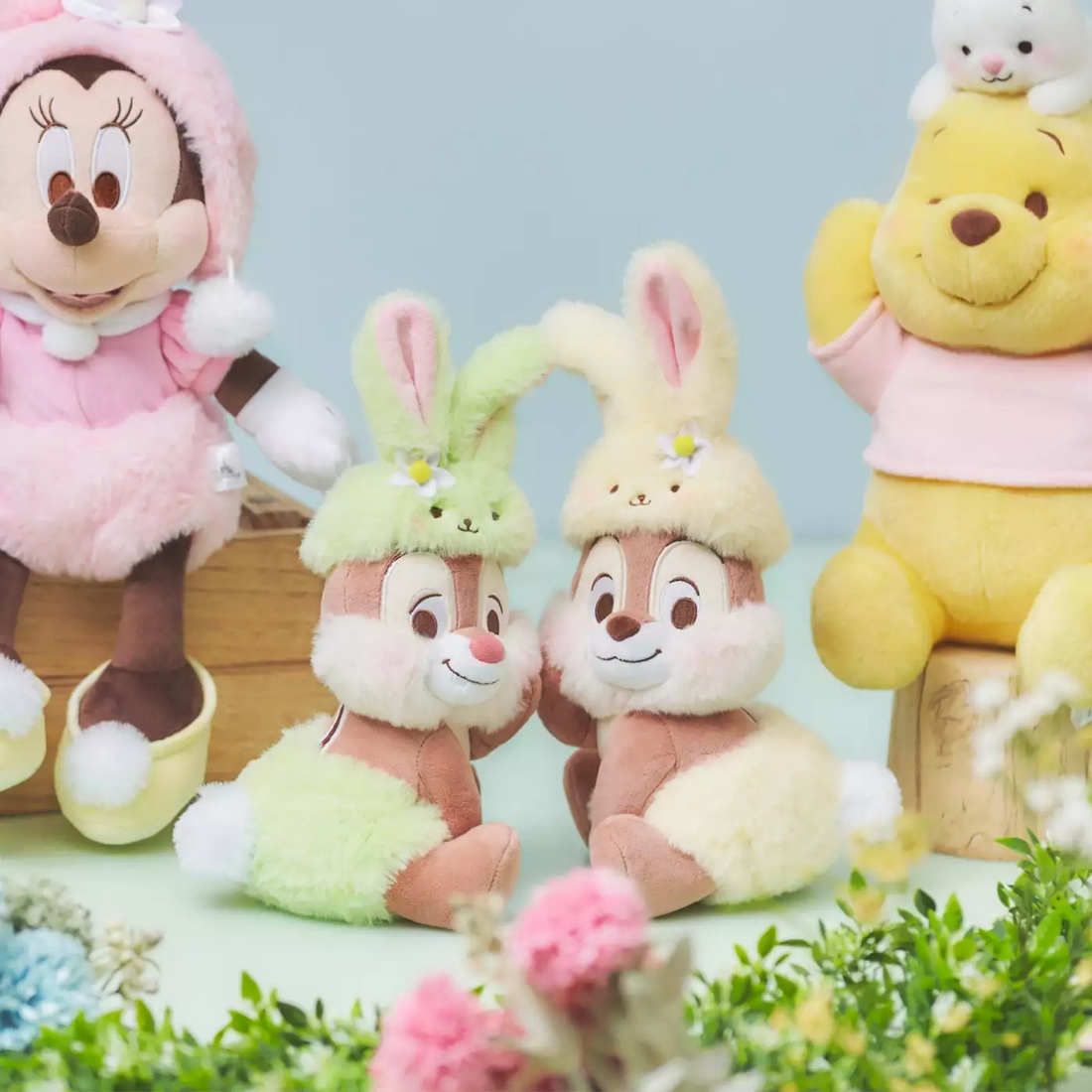 Disney｜Spring Style Rabbit Plush Dolls/Plush Toy｜H27×W14×D13cm approx.