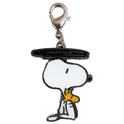 Snoopy史努比｜Peanuts Metal Charm Keychain可爱服装合金钥匙扣挂件/包挂｜约H7.5×W3.5×D0.3cm