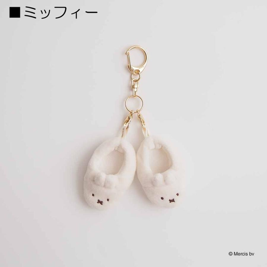 Miffy｜BRUNA WINTER ACCESSORYS MINI Slipper Plush Keychain｜W35 x H65mm approx.