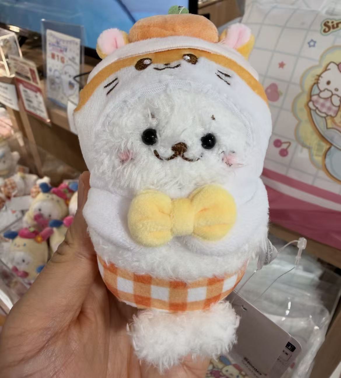 Sanrio｜Shirotan Mascot Holder /Plush Keychain