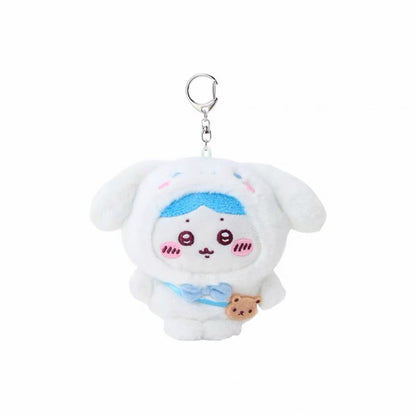 【limit 1】Sanrio｜Chiikawa X Sanrio Characters  Mascot Holder /Plush Keychain｜8 x 14.5 x6cm approx.