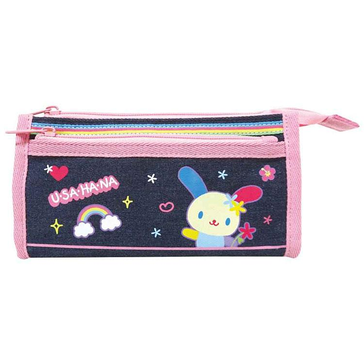 Sanrio｜Heart-pounding Memories Heisei Retro Denim Pen Pouch Pencil Case｜205×100×50mm approx.